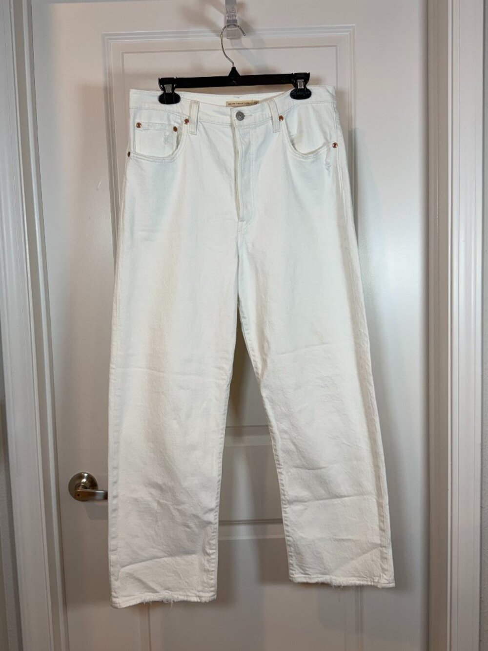 Levi's White Denim Jeans